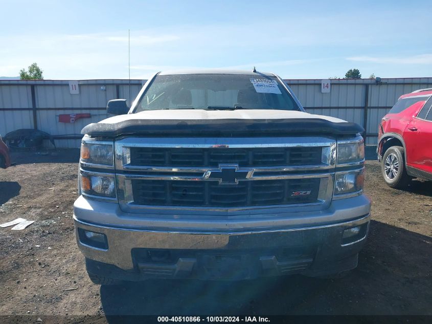 2014 Chevrolet Silverado 1500 2Lt VIN: 3GCUKRECXEG421388 Lot: 40510866