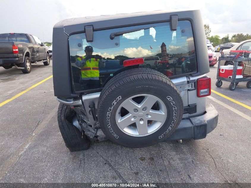 2016 Jeep Wrangler Sport VIN: 1C4GJWAG8GL177334 Lot: 40510870