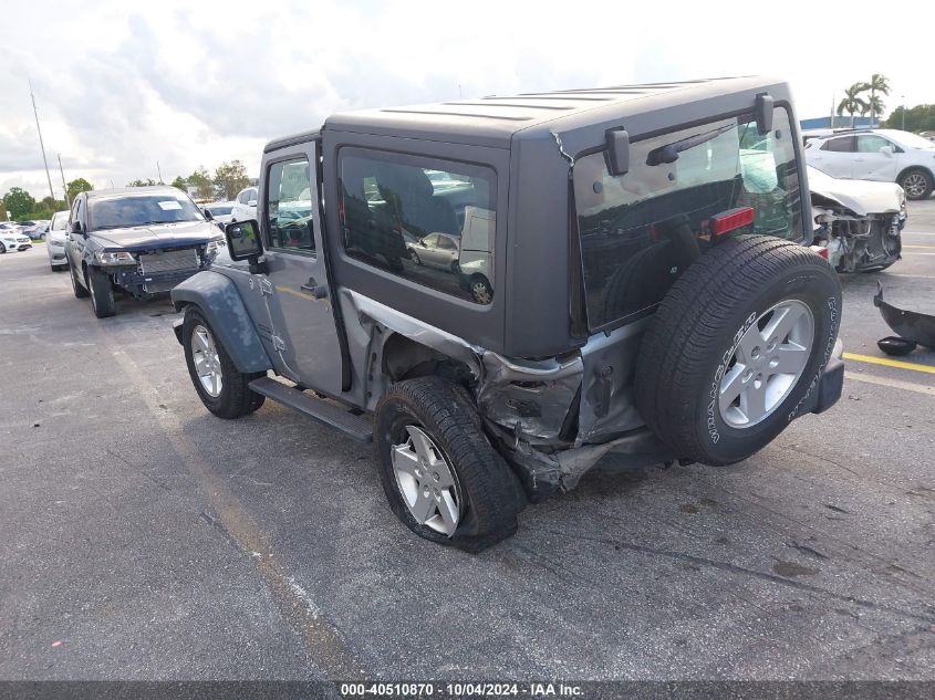 2016 Jeep Wrangler Sport VIN: 1C4GJWAG8GL177334 Lot: 40510870