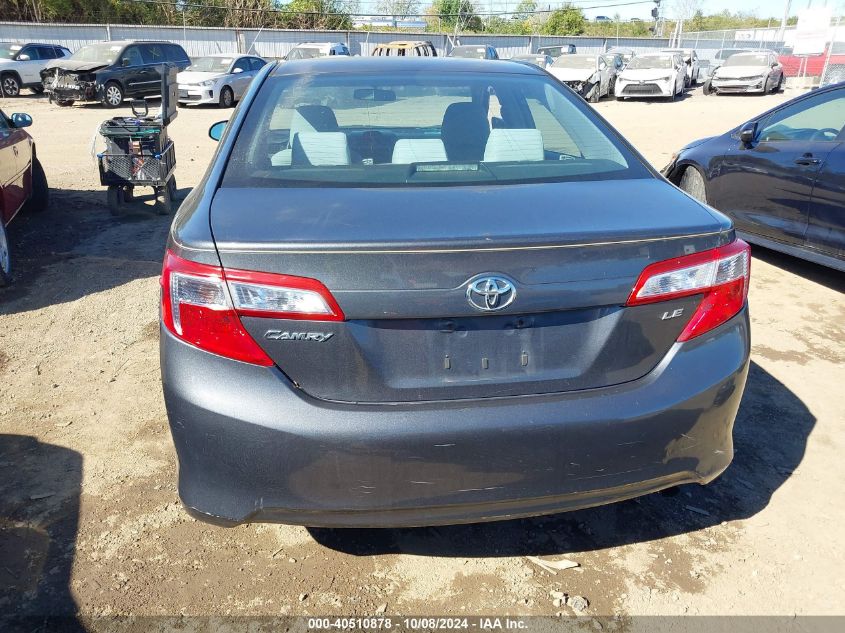 4T1BF1FK7CU006764 2012 Toyota Camry Le