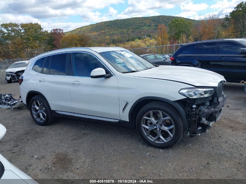 2024 BMW X3 xDrive30I VIN: 5UX53DP04R9V92942 Lot: 40510879