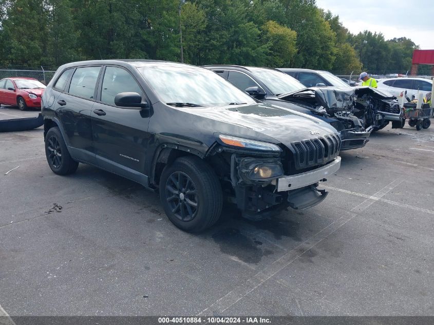 1C4PJMAB4EW218689 2014 Jeep Cherokee Sport