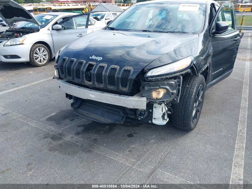 2014 Jeep Cherokee Sport VIN: 1C4PJMAB4EW218689 Lot: 40510884