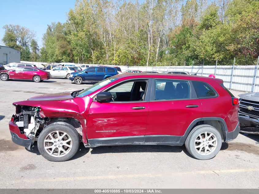 1C4PJLAB6EW149255 2014 Jeep Cherokee Sport
