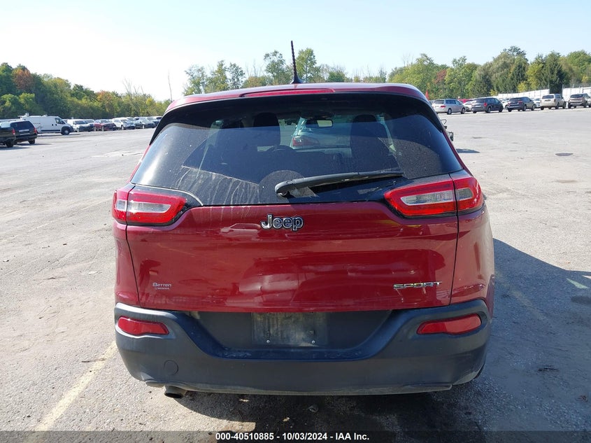 1C4PJLAB6EW149255 2014 Jeep Cherokee Sport