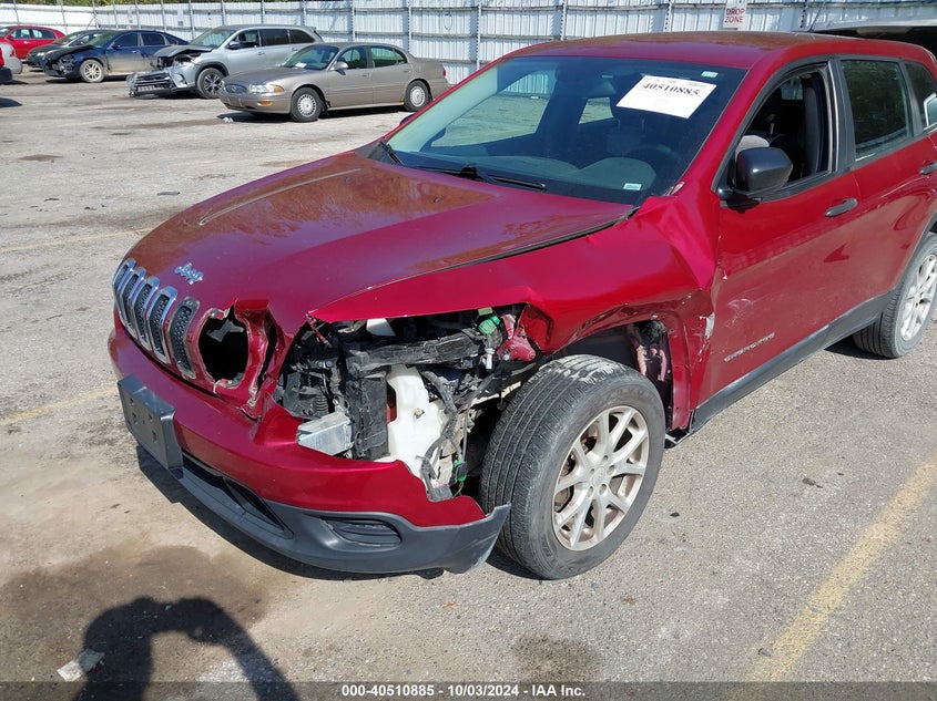 1C4PJLAB6EW149255 2014 Jeep Cherokee Sport