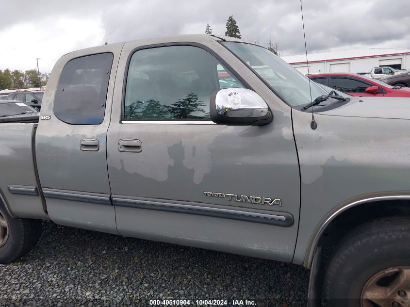 2002 Toyota Tundra Sr5 V8 VIN: 5TBRT34132S268584 Lot: 40510904