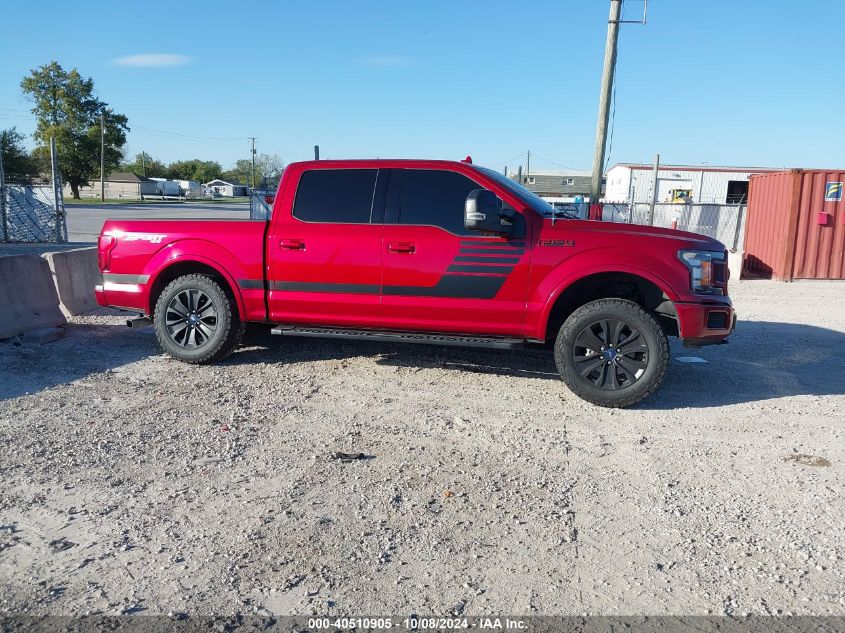 2018 Ford F-150 Xlt VIN: 1FTEW1EG8JFA92778 Lot: 40510905