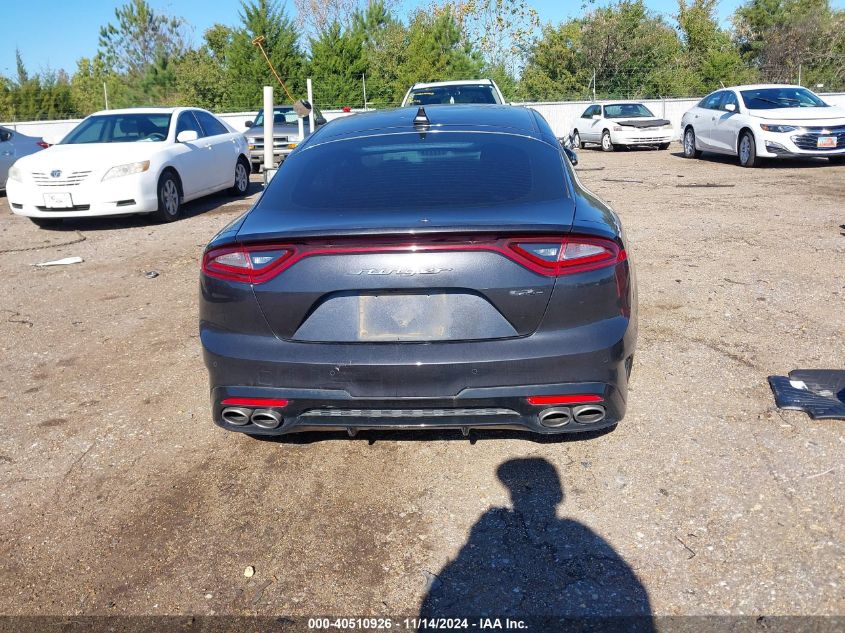 2020 Kia Stinger Gt-Line VIN: KNAE15LA5L6077000 Lot: 40510926