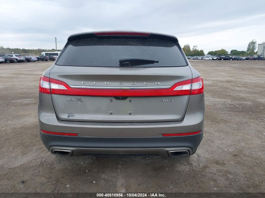 2016 Lincoln Mkx Reserve VIN: 2LMTJ8LR1GBL76170 Lot: 40510956