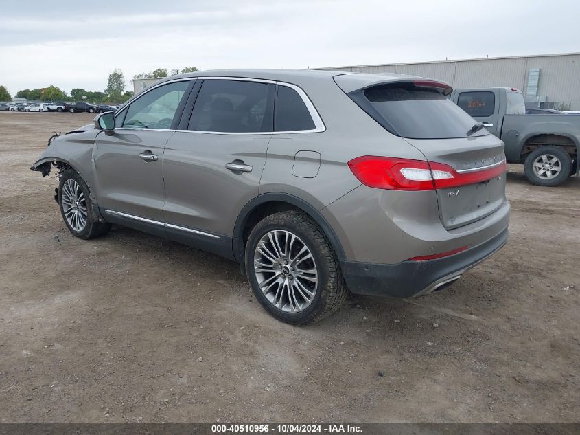 VIN 2LMTJ8LR1GBL76170 2016 Lincoln MKX, Reserve no.3