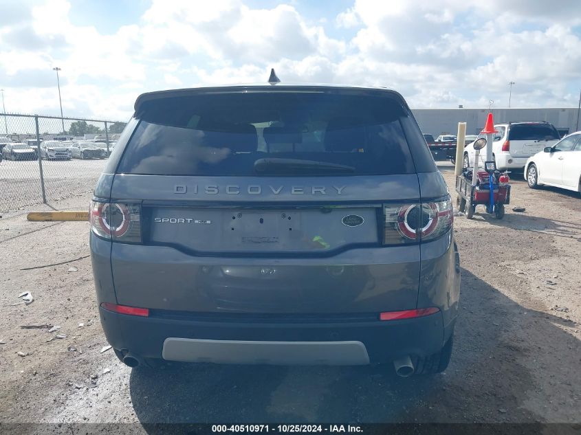 2017 Land Rover Discovery Sport Hse VIN: SALCR2BG9HH687235 Lot: 40510971