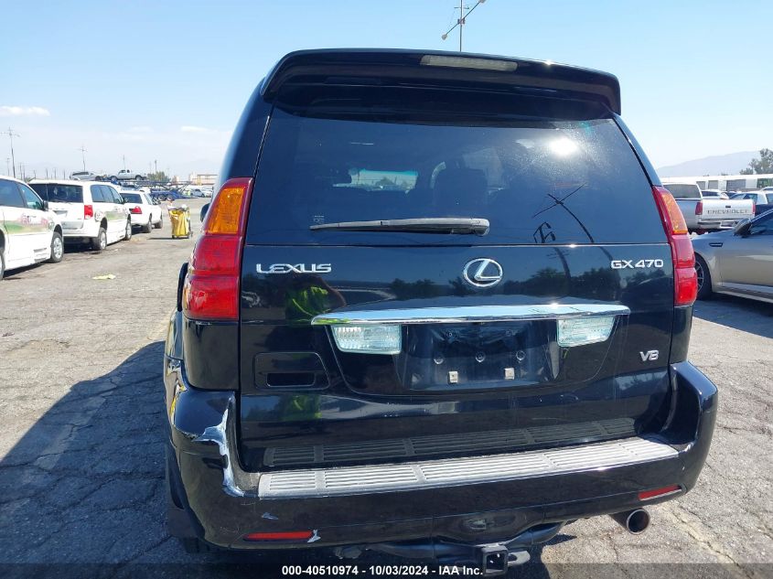 2007 Lexus Gx 470 VIN: JTJBT20X470126815 Lot: 40510974