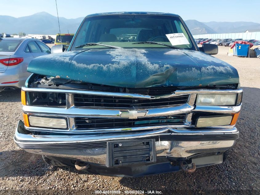 1997 Chevrolet Tahoe Ls VIN: 1GNEK13R2VJ389555 Lot: 40510989