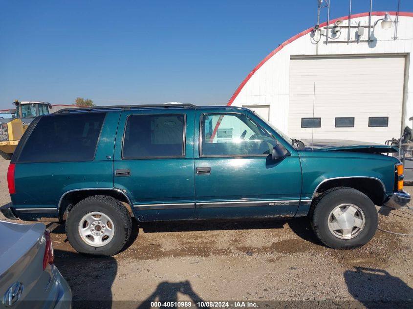 1997 Chevrolet Tahoe Ls VIN: 1GNEK13R2VJ389555 Lot: 40510989