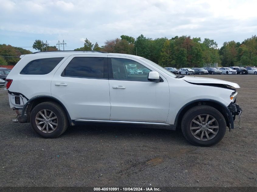 2017 Dodge Durango Sxt Awd VIN: 1C4RDJAG1HC860223 Lot: 40510991