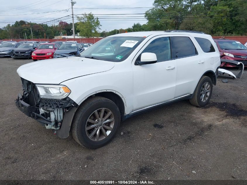 2017 Dodge Durango Sxt Awd VIN: 1C4RDJAG1HC860223 Lot: 40510991