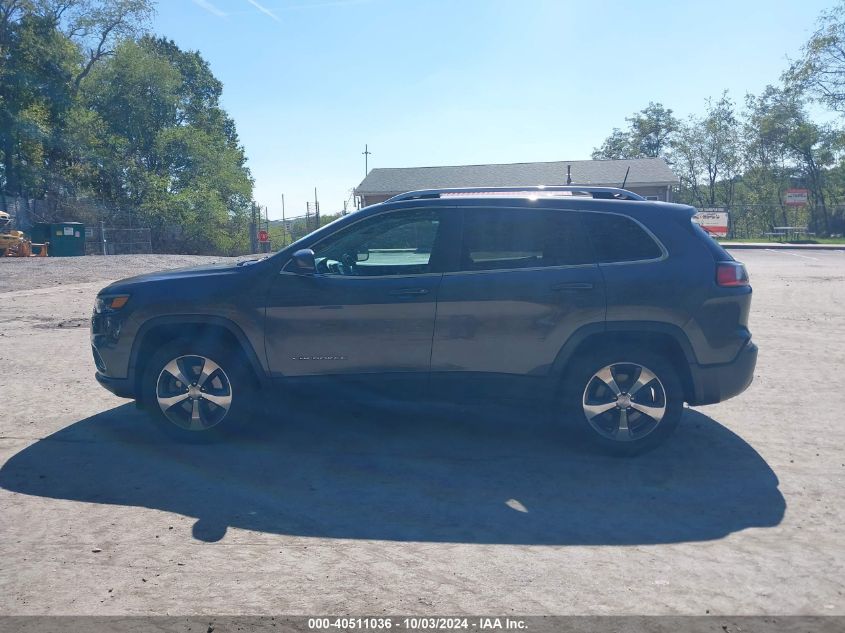 2019 Jeep Cherokee Limited 4X4 VIN: 1C4PJMDX6KD472953 Lot: 40511036