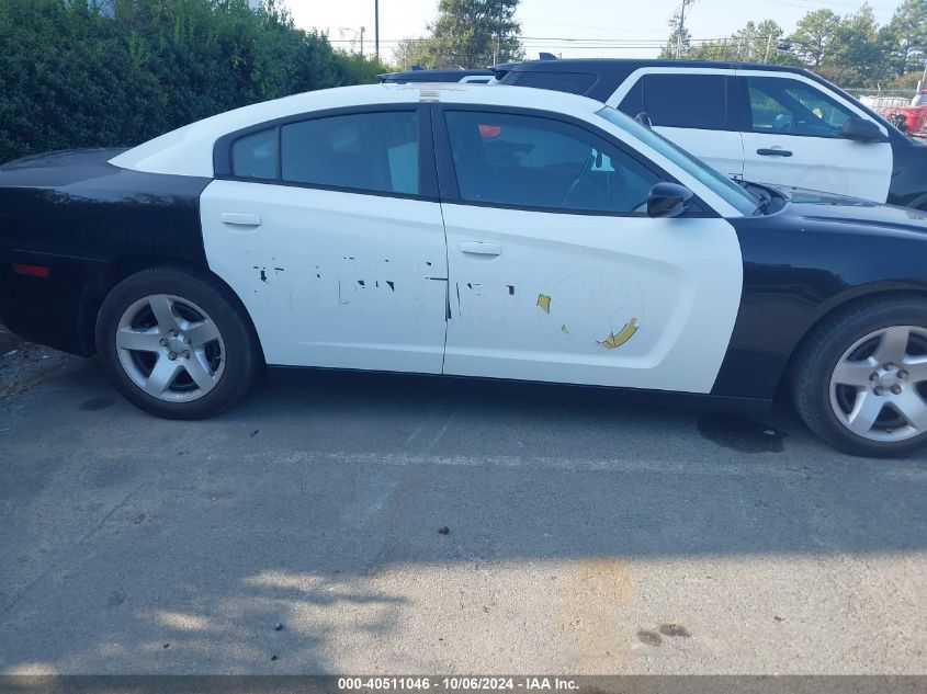 2C3CDXAT8EH186171 2014 Dodge Charger Police