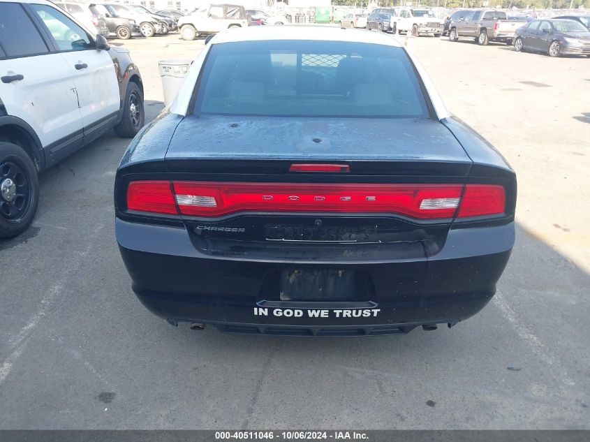 2014 Dodge Charger Police VIN: 2C3CDXAT8EH186171 Lot: 40511046