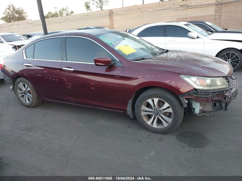 1HGCR2F38DA163867 2013 Honda Accord Lx