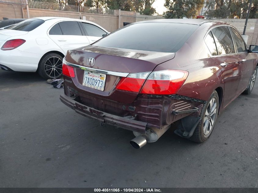 1HGCR2F38DA163867 2013 Honda Accord Lx