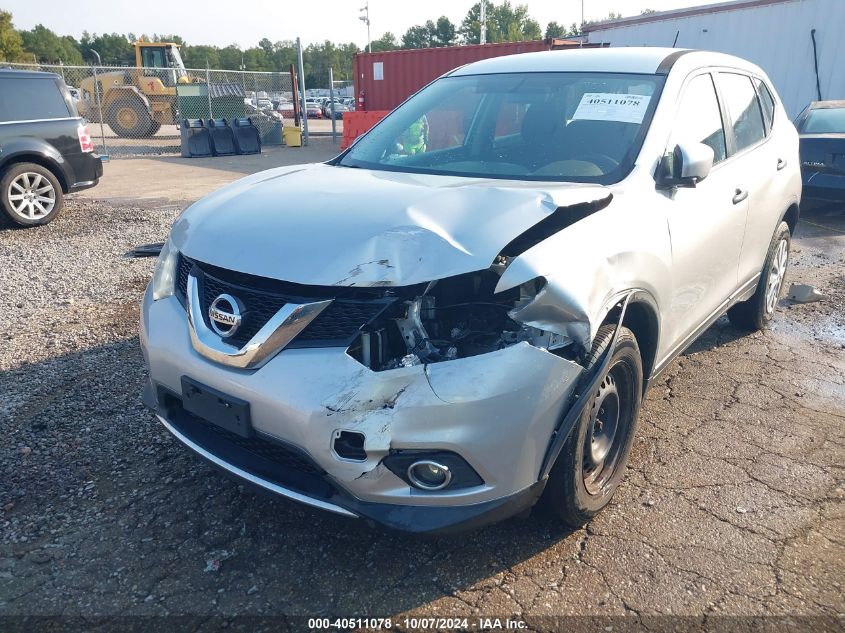 JN8AT2MV5GW130705 2016 Nissan Rogue S