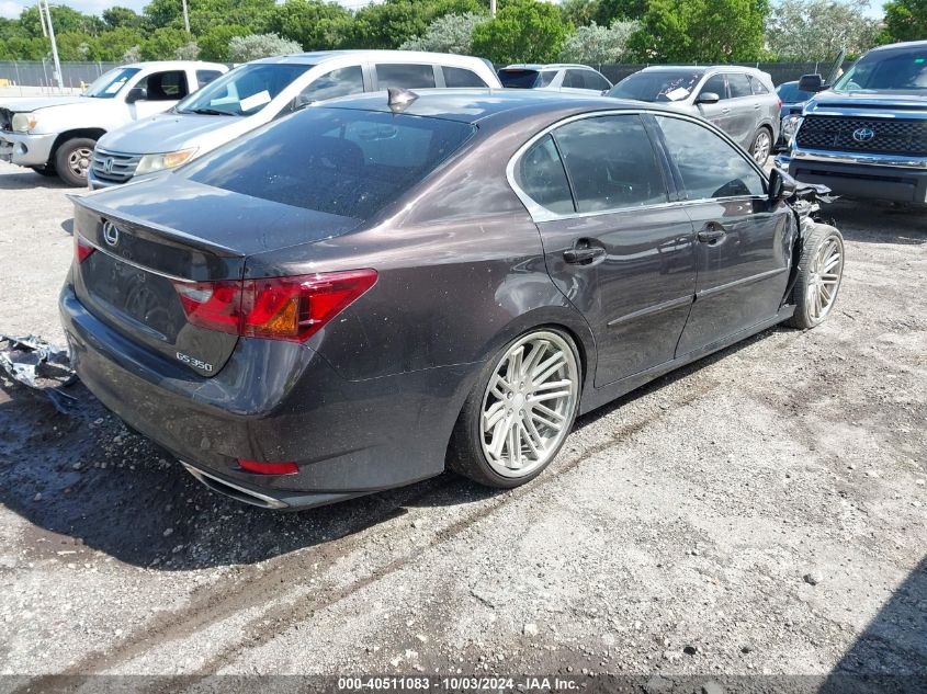 VIN JTHBE1BL6FA005857 2015 Lexus GS, 350 no.4