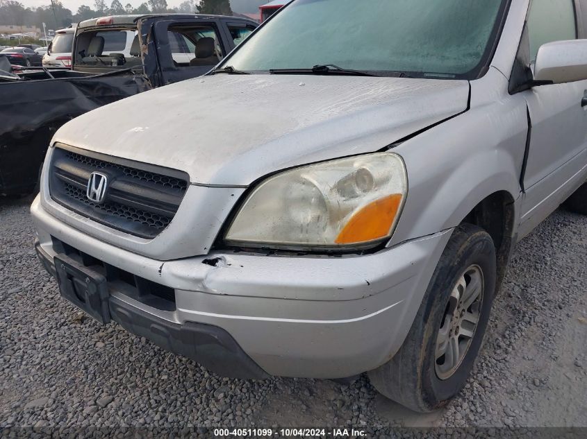 2HKYF18603H583466 2003 Honda Pilot Ex-L