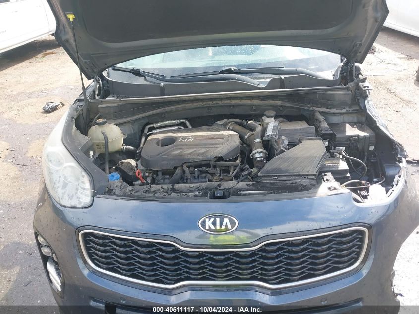 2018 Kia Sportage Sx Turbo VIN: KNDPR3A62J7357259 Lot: 40511117