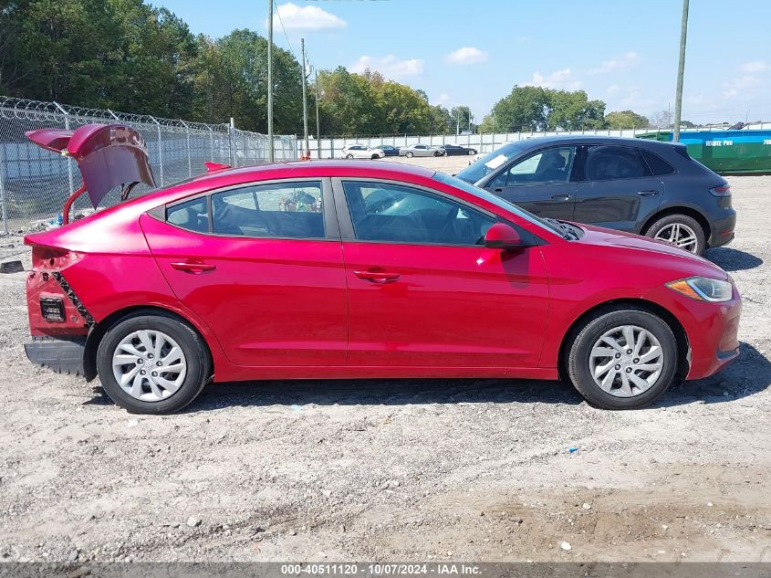 5NPD74LF5HH125921 2017 Hyundai Elantra Se