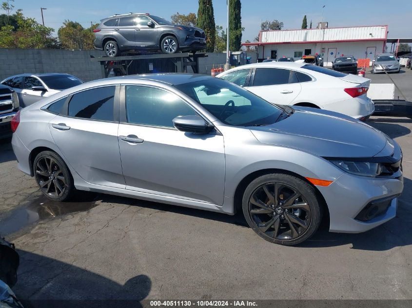 2021 Honda Civic Sport VIN: 2HGFC2F81MH510256 Lot: 40511130