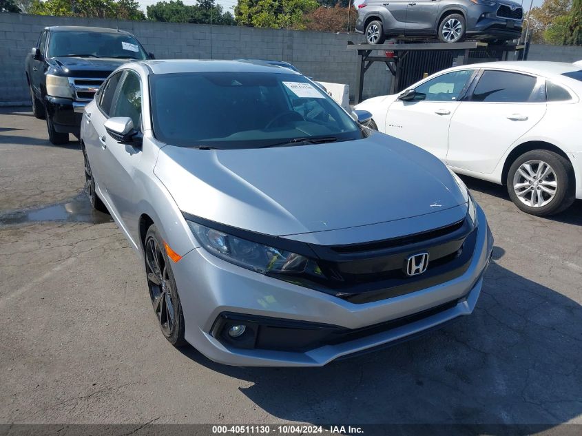 2021 Honda Civic Sport VIN: 2HGFC2F81MH510256 Lot: 40511130