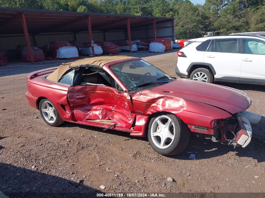 1996 Ford Mustang Gt VIN: 1FALP45X6TF214195 Lot: 40511139