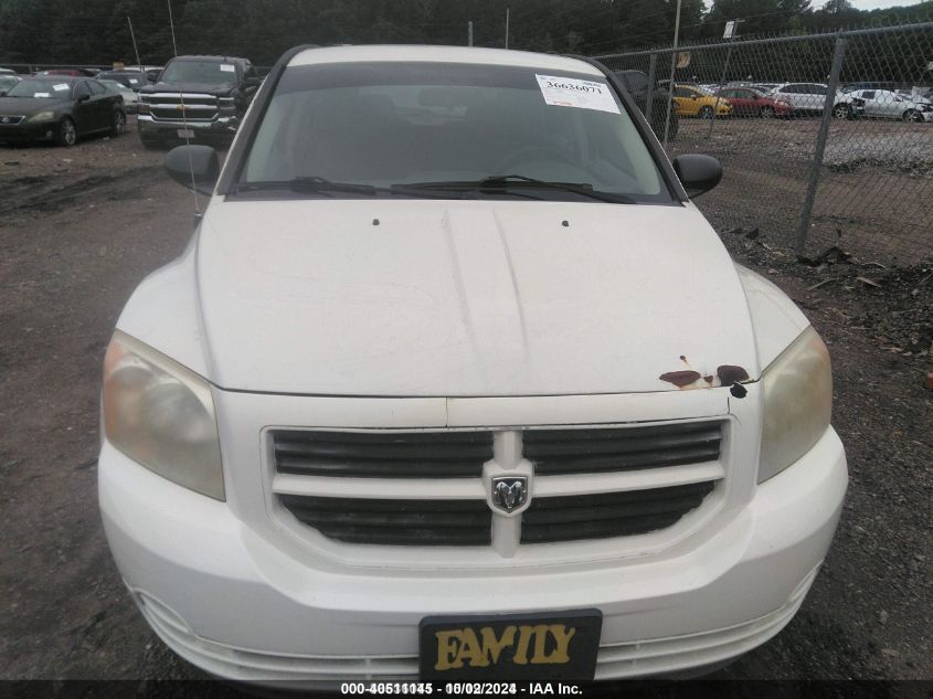 2007 Dodge Caliber VIN: 1B3HB28B47D268634 Lot: 40511145