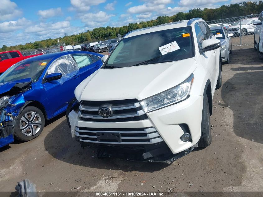 5TDJZRFH7HS512990 2017 Toyota Highlander Xle