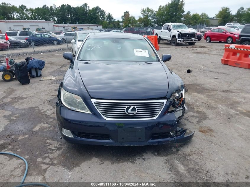 2009 Lexus Ls 460 VIN: JTHBL46F295088678 Lot: 40511169