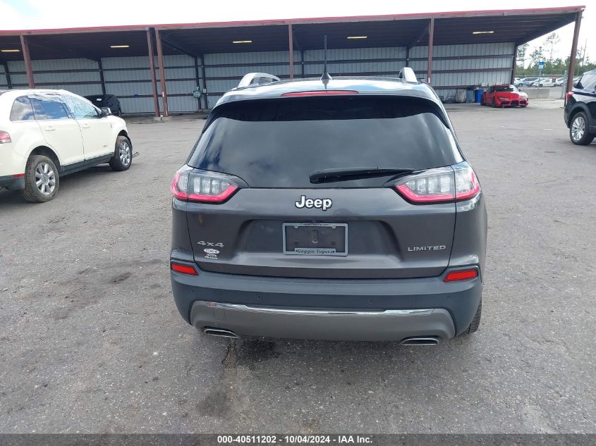 2019 Jeep Cherokee Limited 4X4 VIN: 1C4PJMDX2KD238664 Lot: 40511202