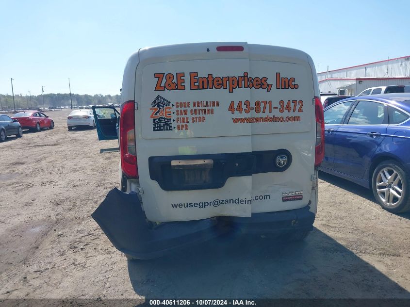 2019 Ram Promaster City Tradesman VIN: ZFBHRFAB7K6M05917 Lot: 40511206