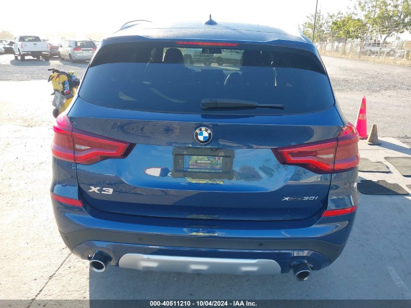 5UXTY5C04M9G21033 2021 BMW X3 xDrive30I