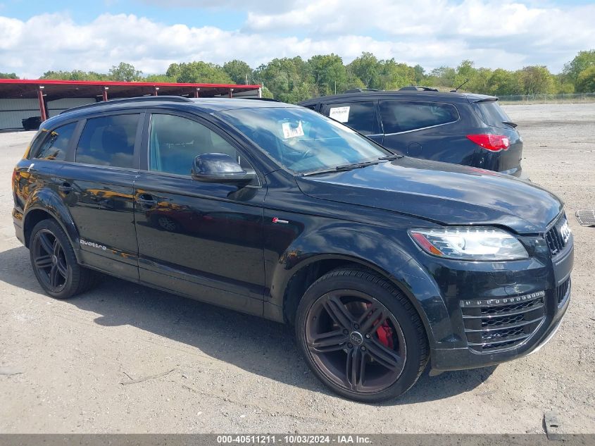 2015 Audi Q7 3.0T S Line Prestige VIN: WA1DGAFEXFD032214 Lot: 40511211