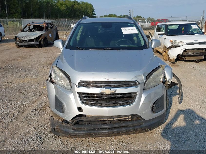 2016 Chevrolet Trax 1Lt VIN: 3GNCJLSB9GL220512 Lot: 40511228