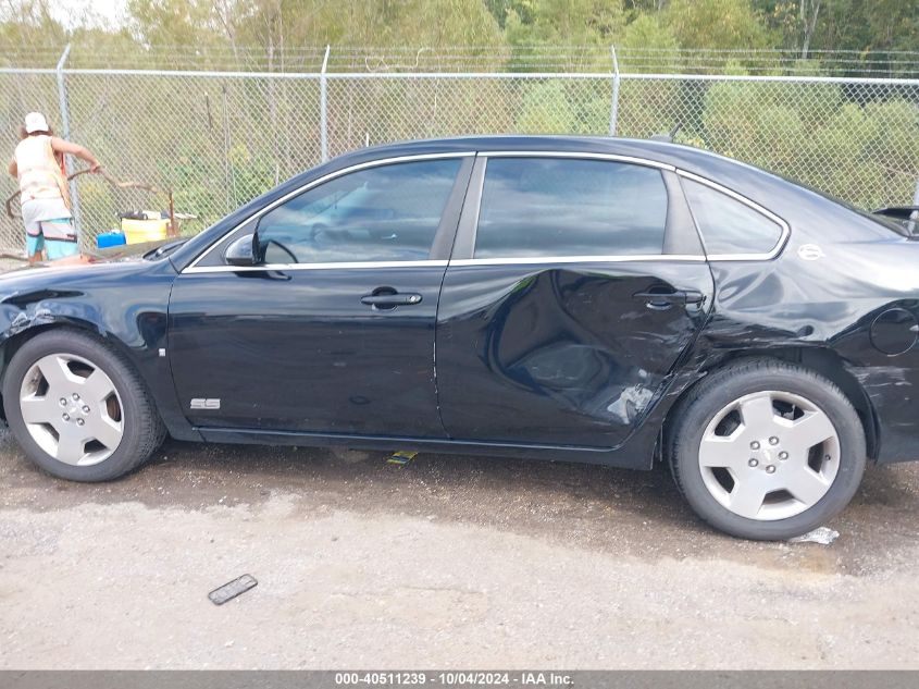 2G1WD58C281331732 2008 Chevrolet Impala Ss