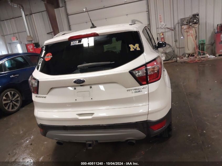 2018 Ford Escape Titanium VIN: 1FMCU9J96JUB60599 Lot: 40511240