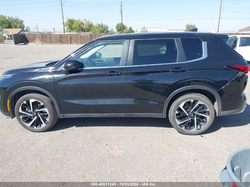 2024 Mitsubishi Outlander Se 2.5 /Se Black Edition /Se Black Edition W/Pano Roof /Se Ralliart VIN: JA4J4VA84RZ053619 Lot: 40511245