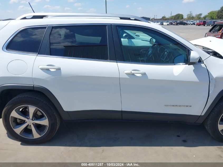 2019 Jeep Cherokee Limited 4X4 VIN: 1C4PJMDX7KD303623 Lot: 40511257