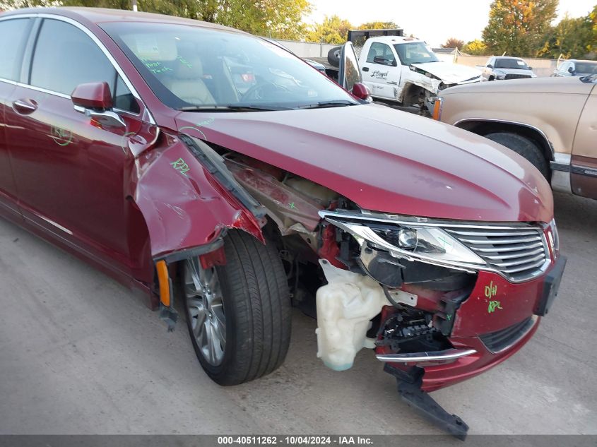 3LN6L2LU1DR802652 2013 Lincoln Mkz Hybrid