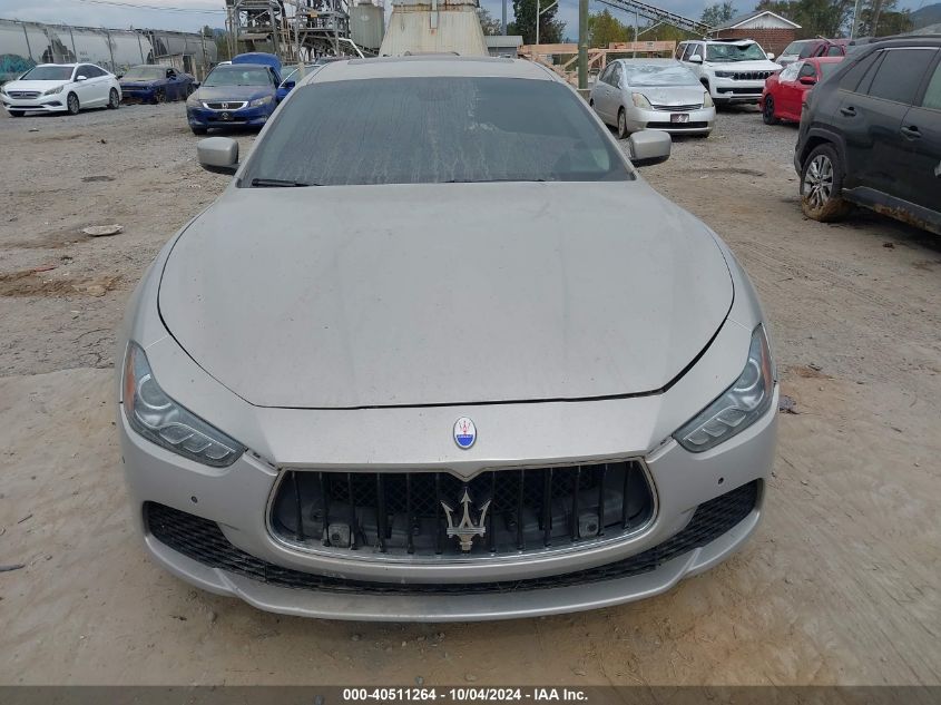 2014 Maserati Ghibli S Q4 VIN: ZAM57RTA4E1110184 Lot: 40511264