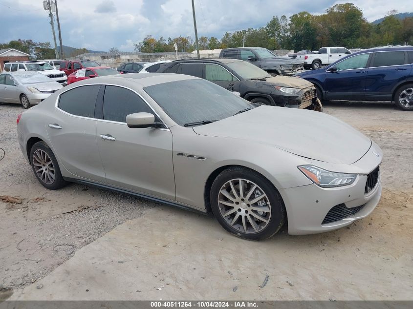 2014 Maserati Ghibli S Q4 VIN: ZAM57RTA4E1110184 Lot: 40511264