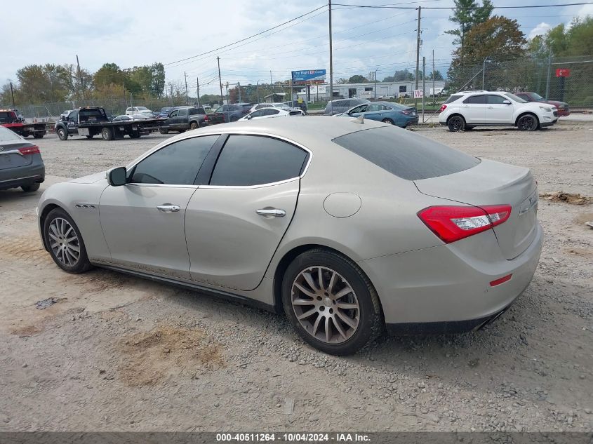 2014 Maserati Ghibli S Q4 VIN: ZAM57RTA4E1110184 Lot: 40511264